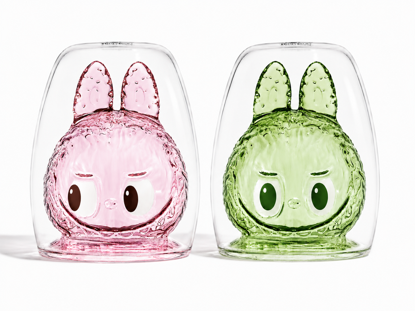 POP MART The Monsters Cheers Labubu Double Glass Confirmed Green
