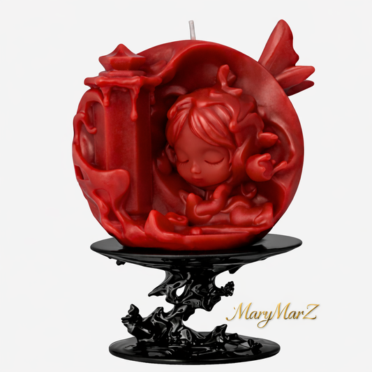 Pop Mart Skullpanda Large The Mirage Series Scented Exclusive Candle