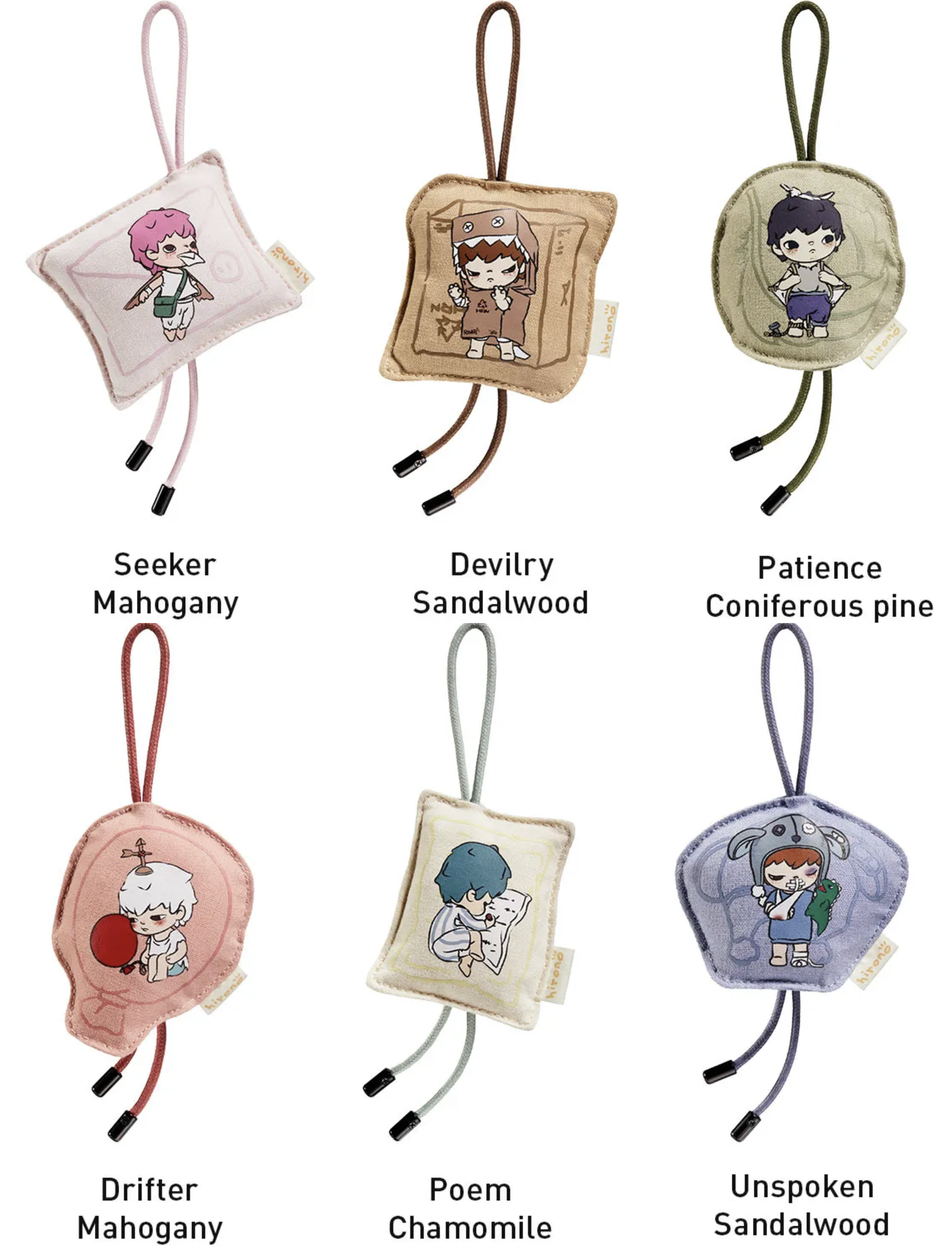 Pop Mart Hirono Mime Series Fragrance Blind Box 2023 Release