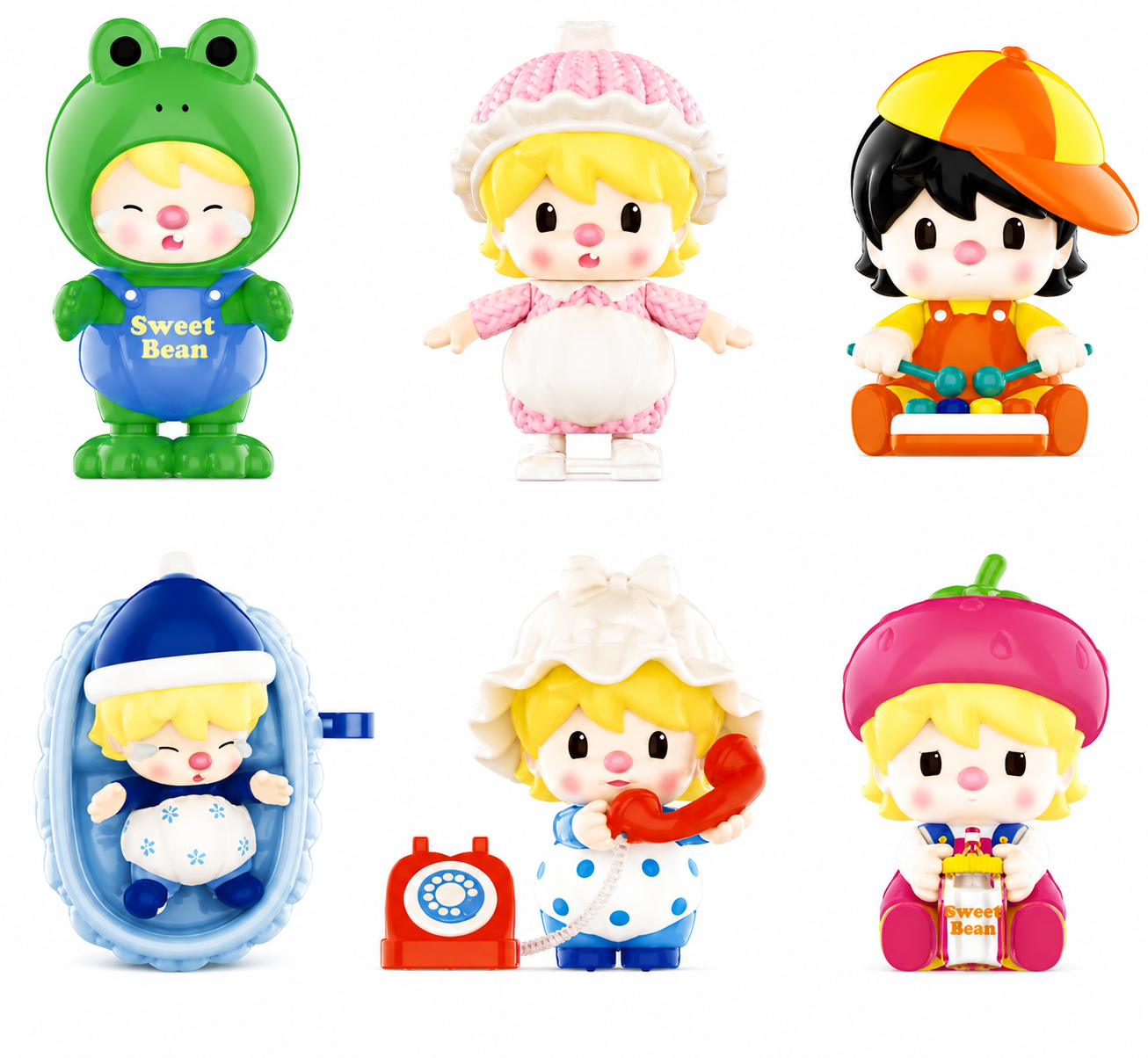 Pop Mart Sweet Bean Growth Illustration Series Blind Box