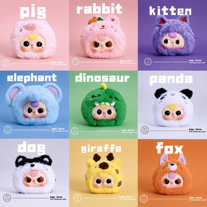 Baby Three Take Me Out Zipper Bag Series Plush Blind Box