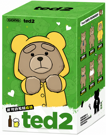 Popmart x Gong TED2 Series Teddy Plush Confirmed