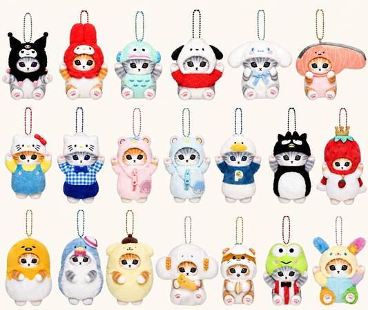 Mofusand x Sanrio Mini Plush Pendant