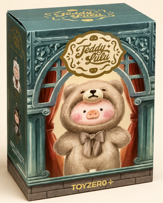 LULU Pig Teddy Plush Pendent Vintage Series Blind Box