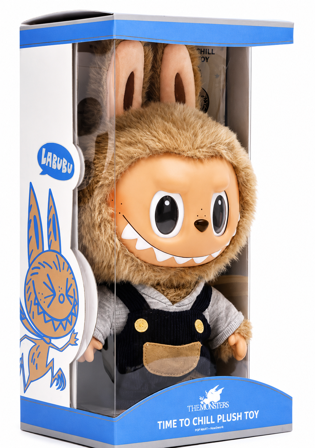Pop Mart Labubu The Monsters Time to Chill Vinyl Plush Large Doll (37CM)