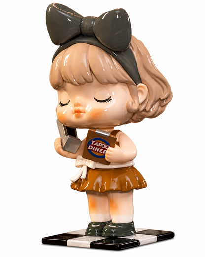Pop Mart Tapoo Retro Diner Series Figure - Order Taking Lady Confirmed