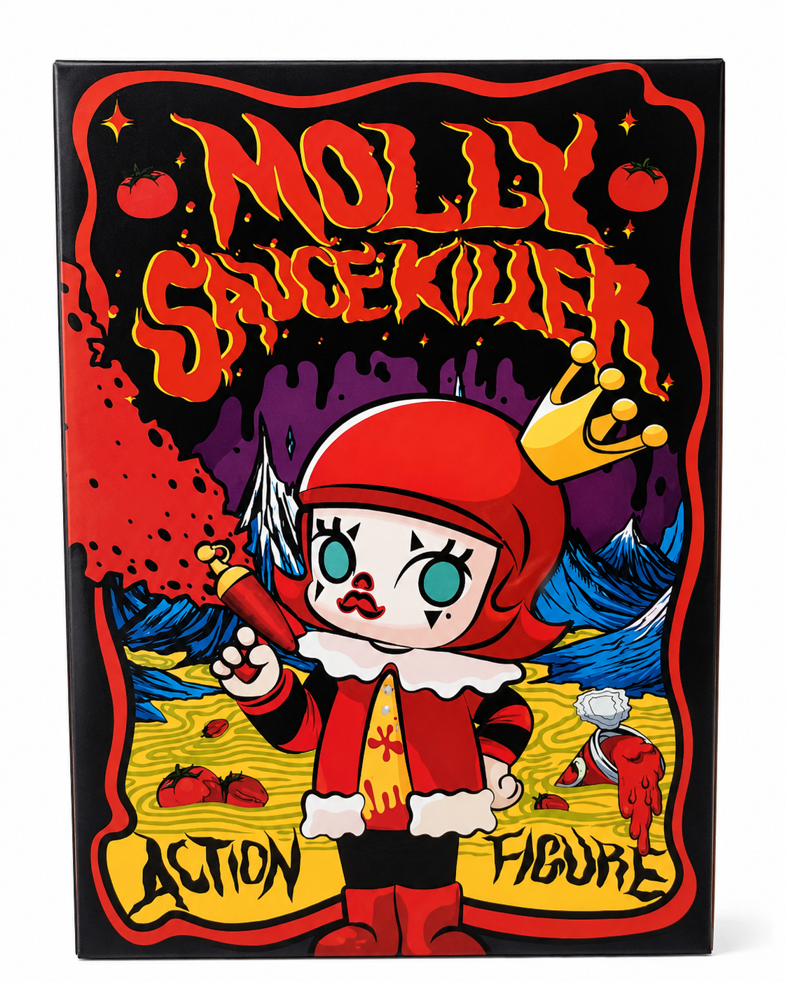 Pop Mart Molly Sauce Killer Action Figure BJD