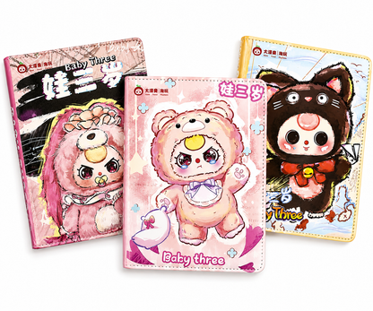 Baby Three A5 Padded Hardback Diary Notebook/Agenda