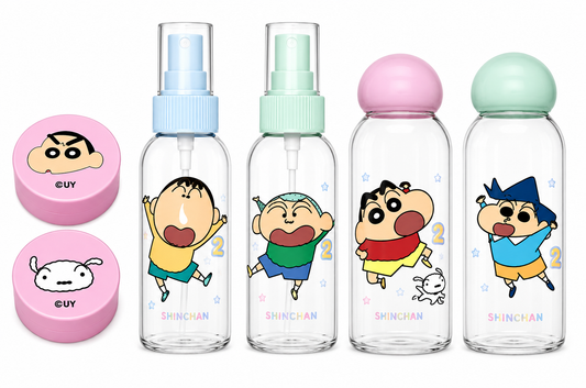 Miniso Crayon ShinChan 6 Piece Travel Set