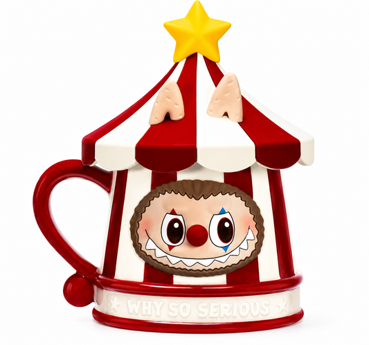Pop Mart Why So Serious Ceramic Labubu Mug
