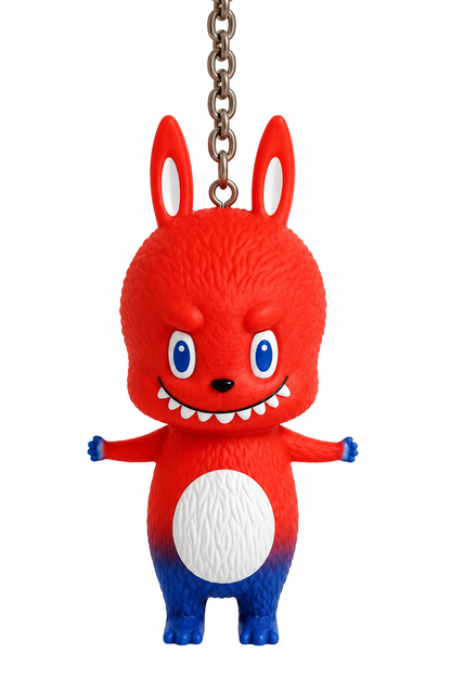 Pop Mart The Monsters by the Monsters Classic Mini Labubu Keychain Series.