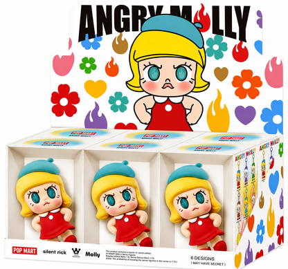 Pop Mart Angry Molly Energy Series Plush Pendants - Confirmed