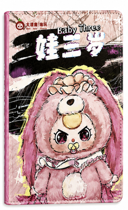 Baby Three A5 Padded Hardback Diary Notebook/Agenda