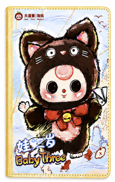 Baby Three A5 Padded Hardback Diary Notebook/Agenda