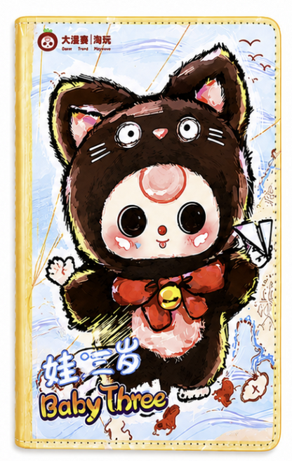 Baby Three A5 Padded Hardback Diary Notebook/Agenda