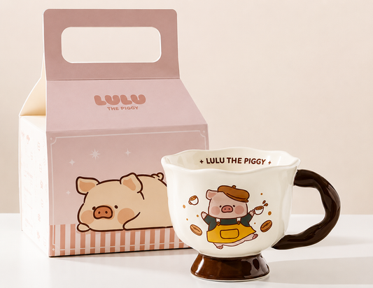 Lulu the Piggy Official Cup Gift Boxed
