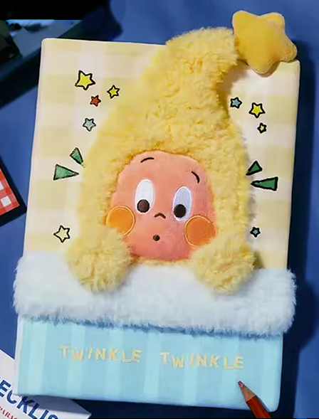 Pop Mart Twinkle Twinkle 123 Series Plush Notebook