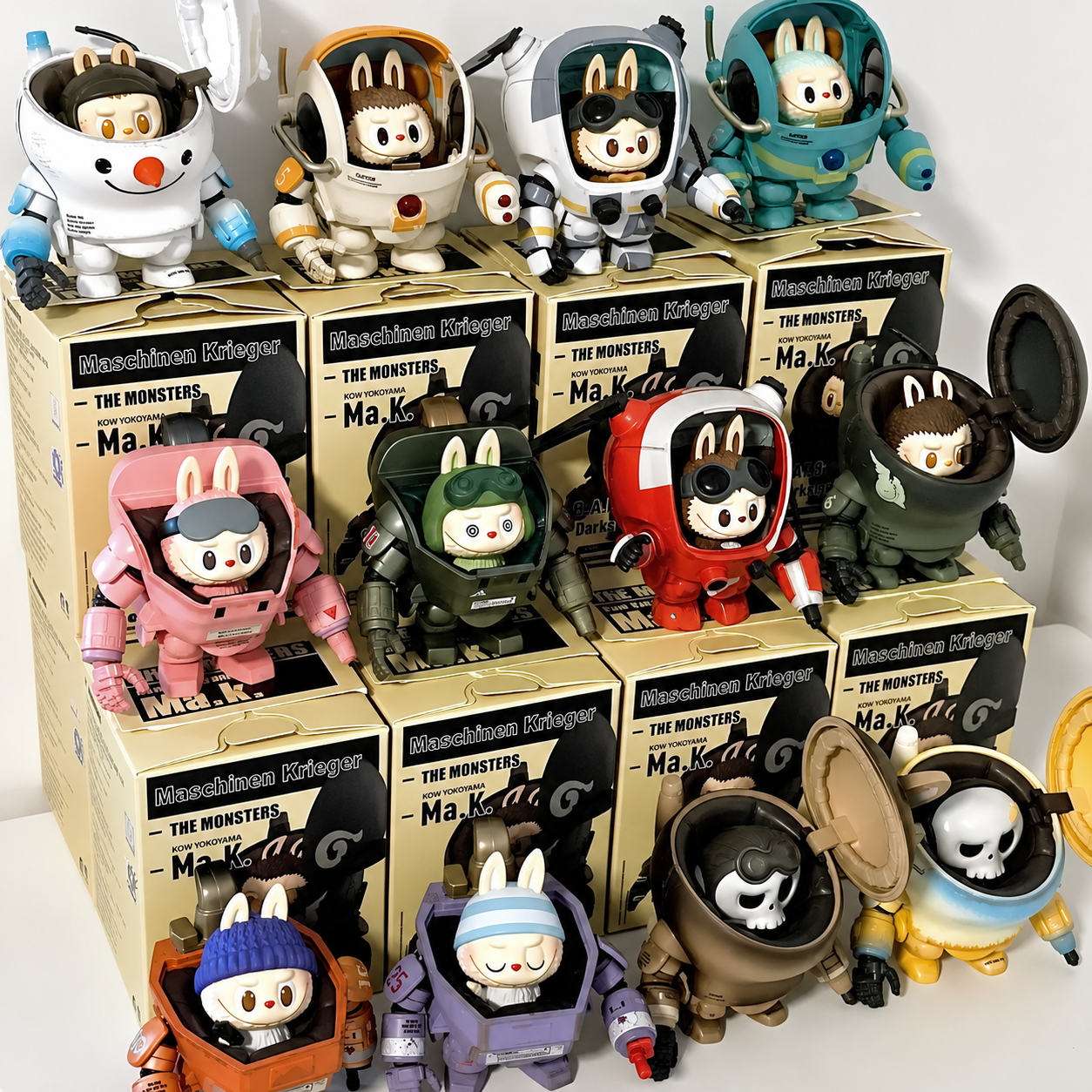 Pop Mart Labubu Ma.K Monsters Kow Yokoyama Figures Confirmed