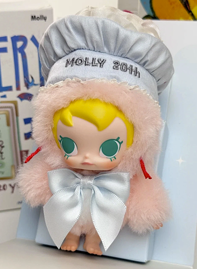 Pop Mart Molly 20th Anniversary Plush Pendant Figure