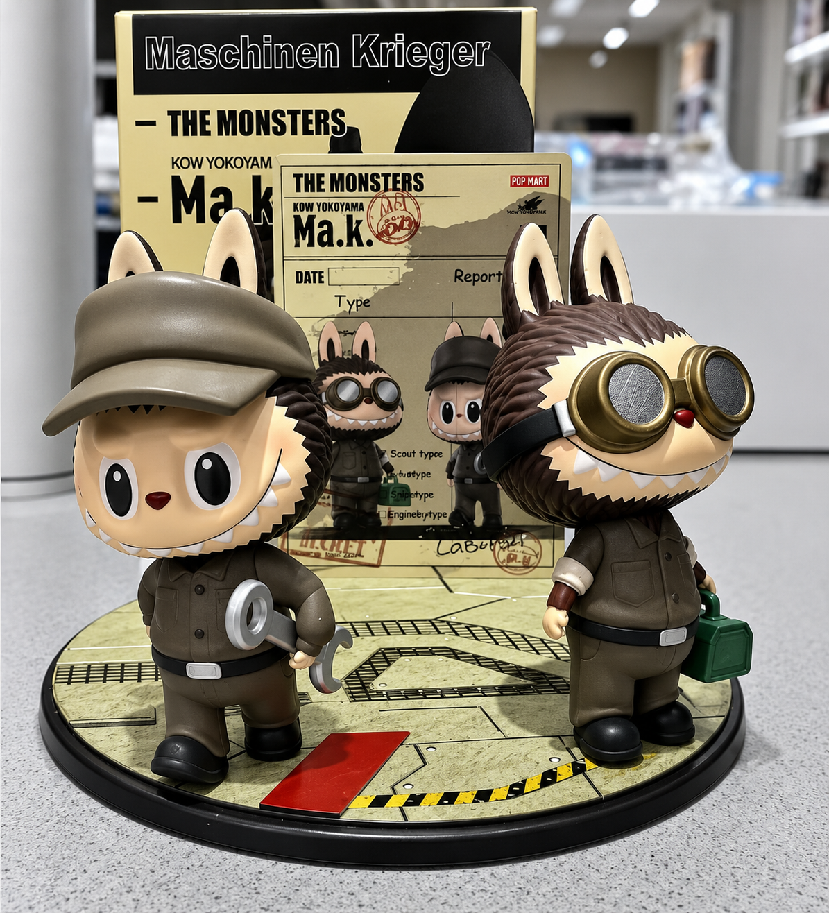 Pop Mart Labubu Ma.K Monsters Kow Yokoyama Figures Confirmed