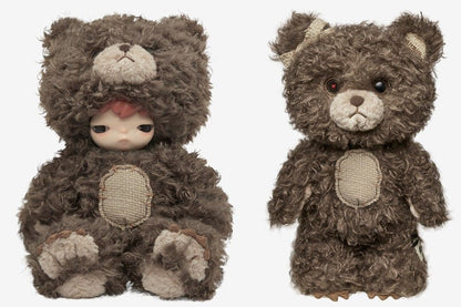 Pop Mart Hirono Bear Vinyl Plush Teddy Large 40cm