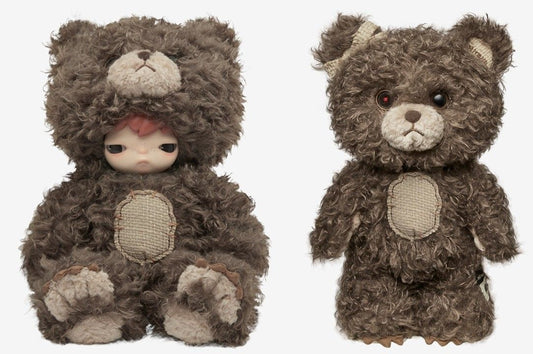 Pop Mart Hirono Bear Vinyl Plush Teddy Large 40cm