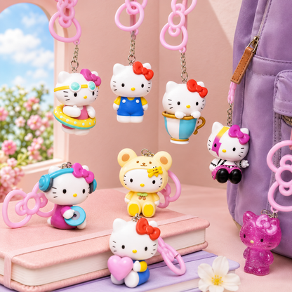 Hello Kitty Backpack Buddies Figure Pendant Blind Bag