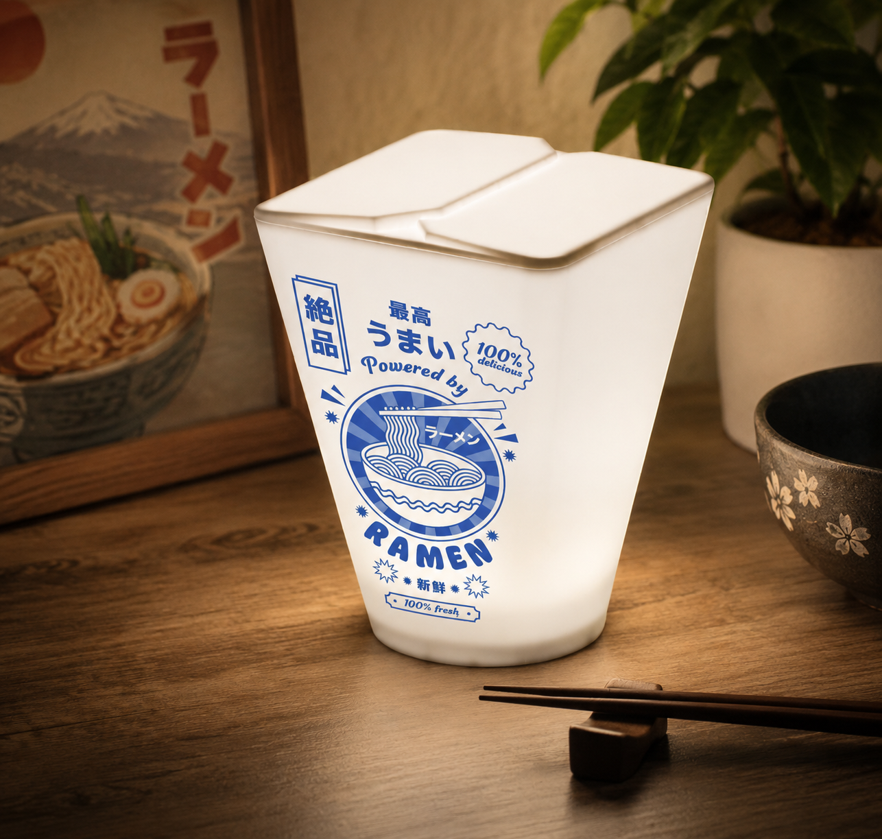 Ramen Noodle Lamp Box Light 15.6cm