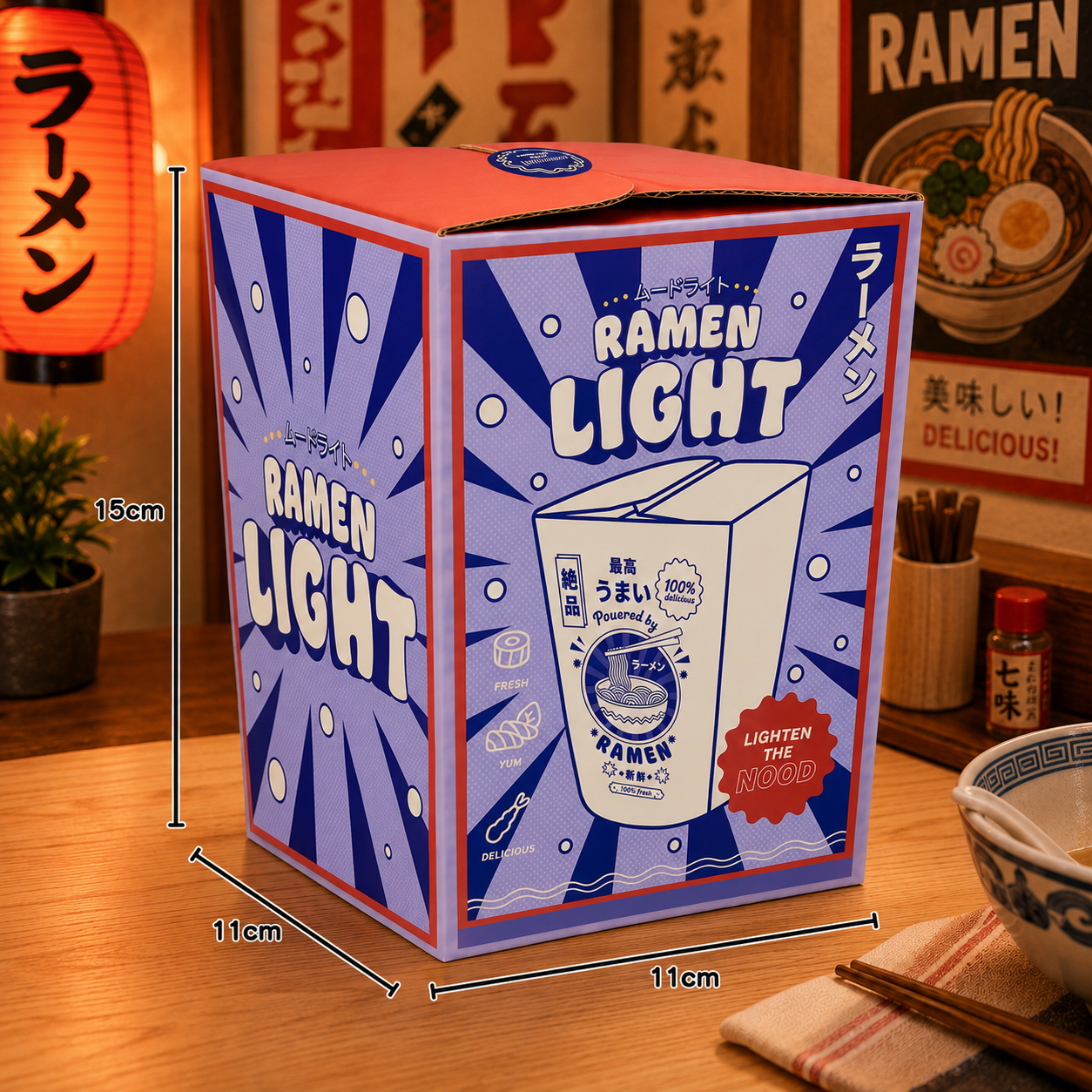 Ramen Noodle Lamp Box Light 15.6cm