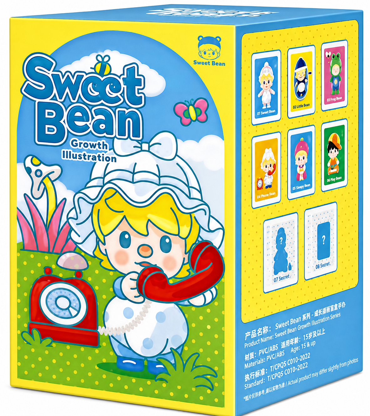 Pop Mart Sweet Bean Growth Illustration Series Blind Box