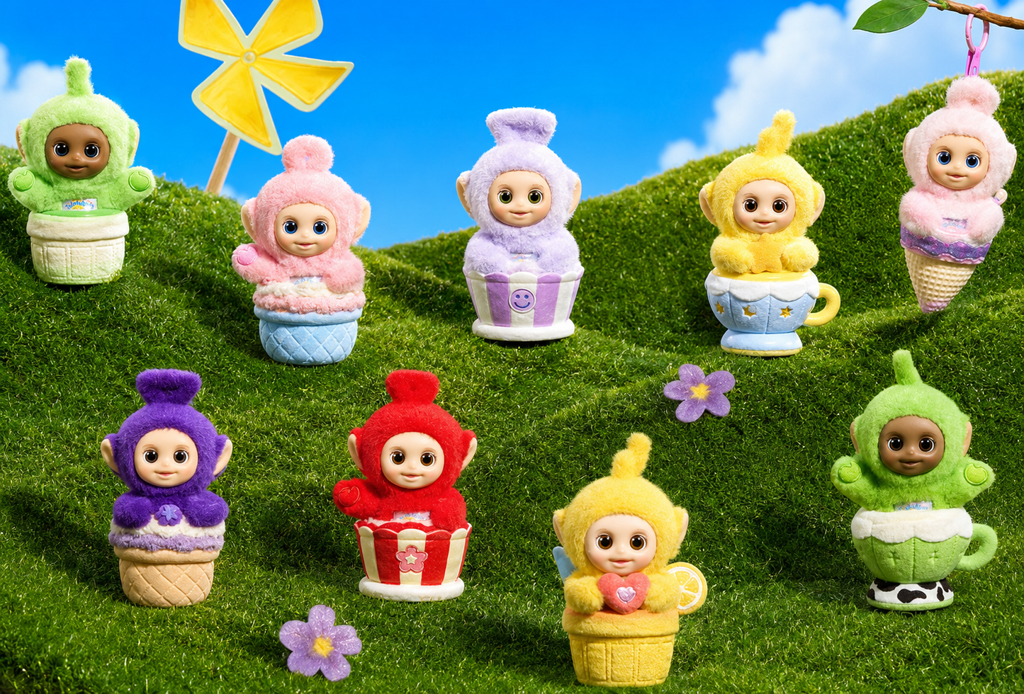 Pop Mart Teletubbies Afternoon Tea Diary Series Plush Pendant Blind Box