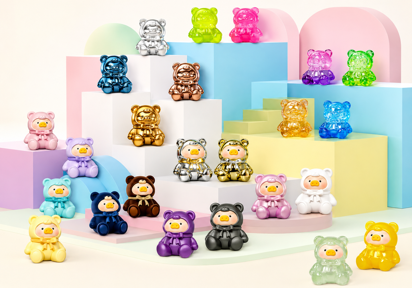TOYZERO+ Lulu the Piggy Teddy Mini Series Blind Bags